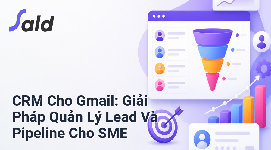 CRM Cho Gmail: Giải Pháp Quản Lý Lead Và Pipeline Cho SME
